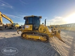 Side of used Komatsu Dozer